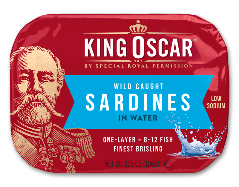 Brisling Sardines in Water – Low in Sodium