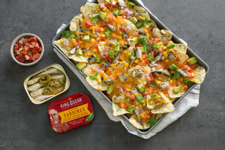 Jalapeño Sardine Loaded Nachos Recipe